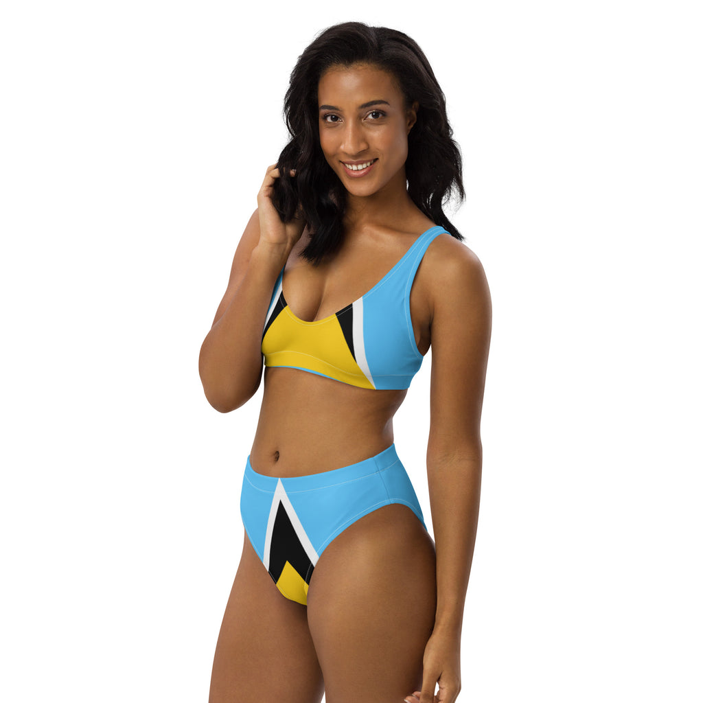 Carnival Time High-waisted bikini (Customizable)