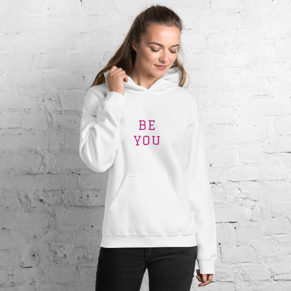 BE YOU BE BEAUTIFUL UNIVERSITY Hooded Sweatshirt